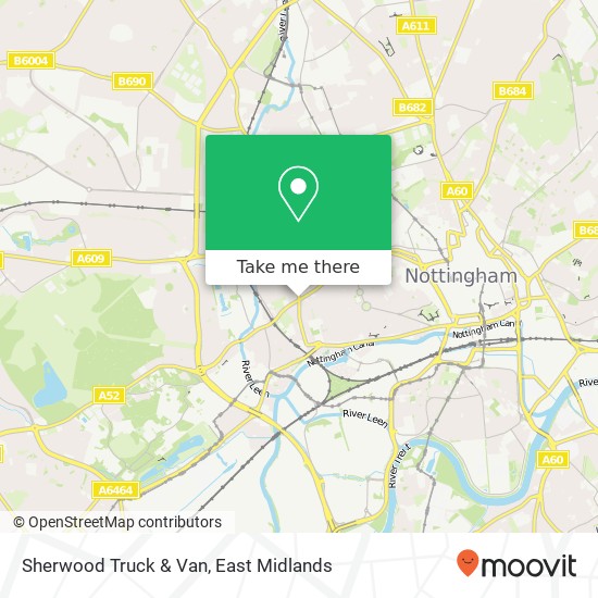 Sherwood Truck & Van map