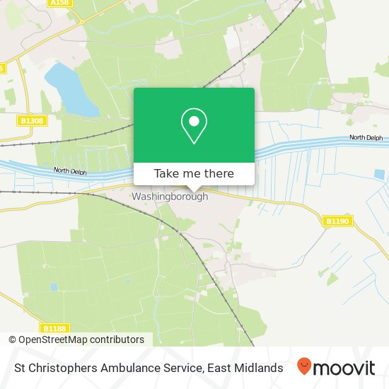 St Christophers Ambulance Service map