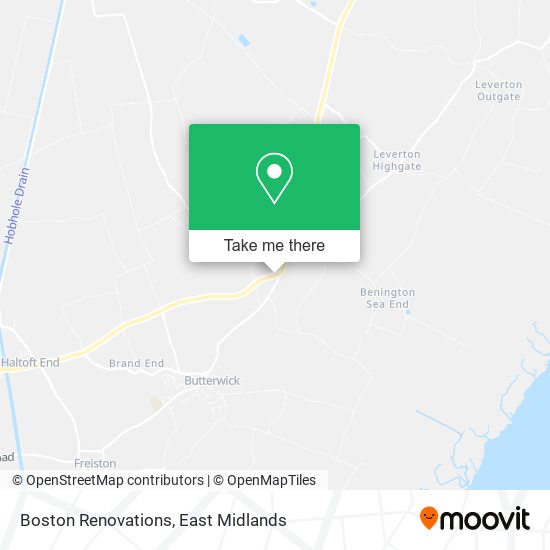 Boston Renovations map