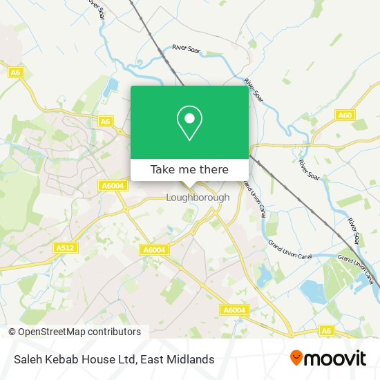 Saleh Kebab House Ltd map