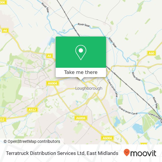 Terratruck Distribution Services Ltd map