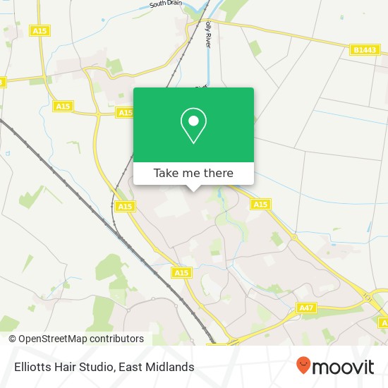 Elliotts Hair Studio map