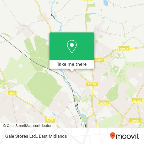 Gale Stores Ltd. map