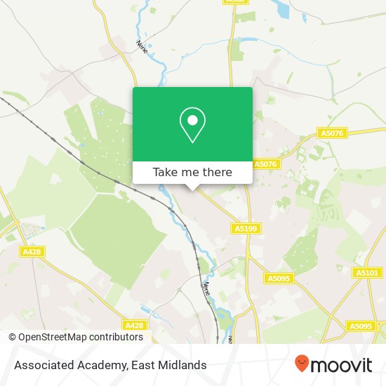 Associated Academy map