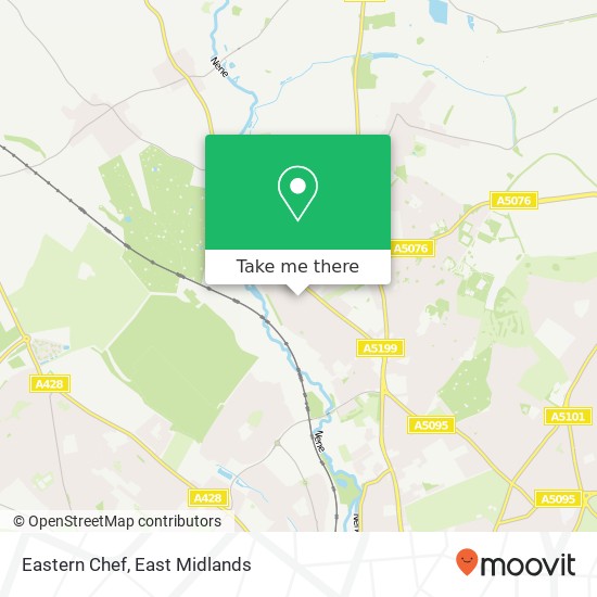 Eastern Chef map