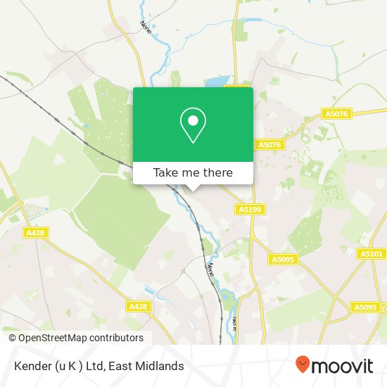 Kender (u K ) Ltd map