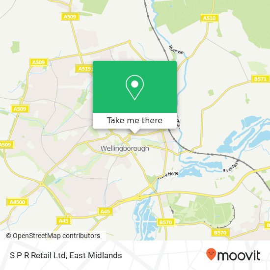 S P R Retail Ltd map