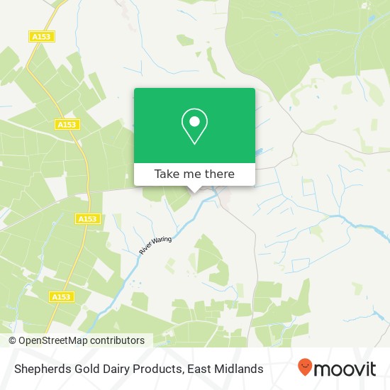 Shepherds Gold Dairy Products map