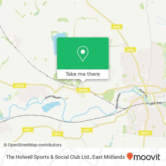 The Holwell Sports & Social Club Ltd. map
