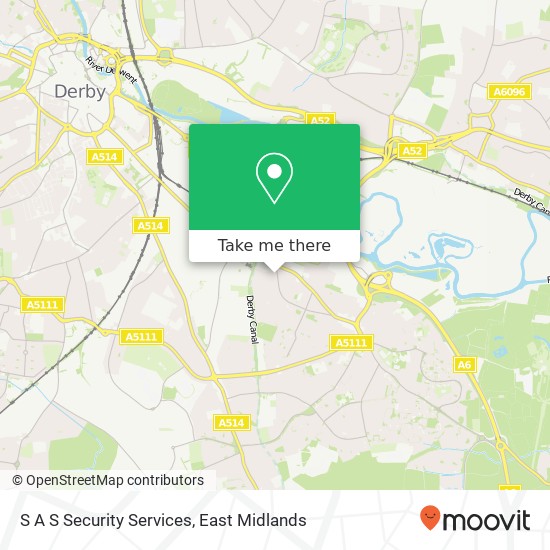 S A S Security Services map