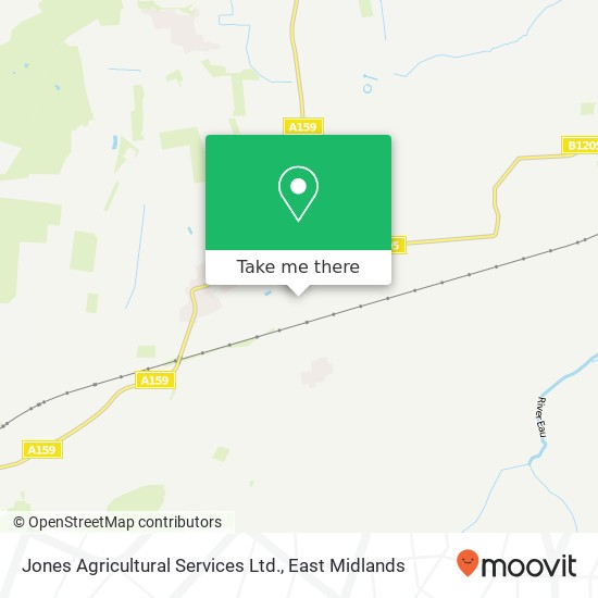 Jones Agricultural Services Ltd. map