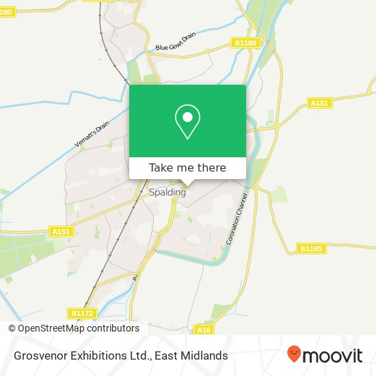 Grosvenor Exhibitions Ltd. map