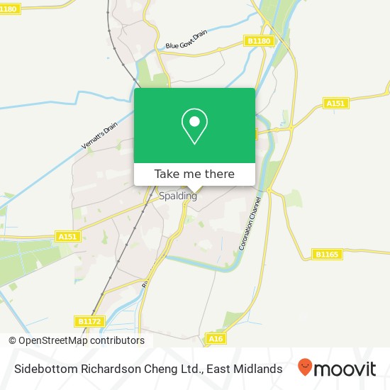 Sidebottom Richardson Cheng Ltd. map