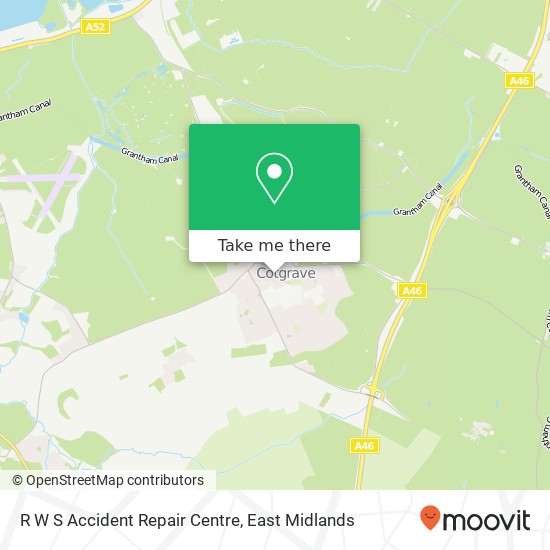 R W S Accident Repair Centre map