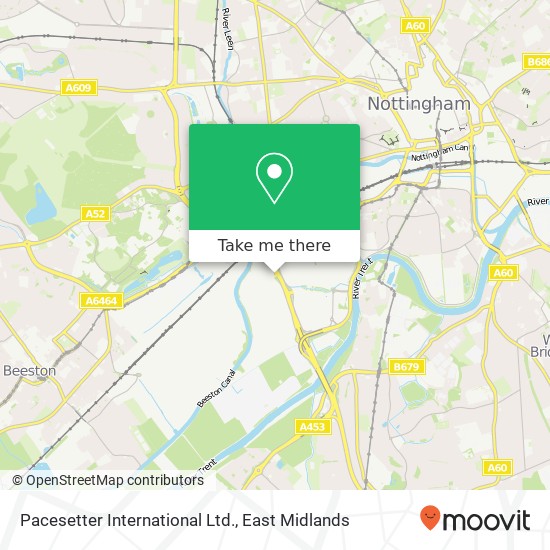 Pacesetter International Ltd. map