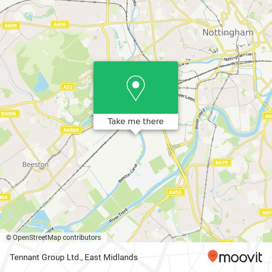 Tennant Group Ltd. map
