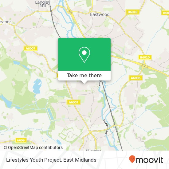 Lifestyles Youth Project map