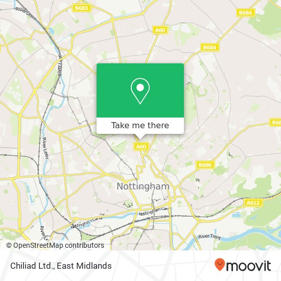 Chiliad Ltd. map