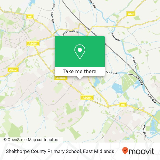Shelthorpe County Primary School map