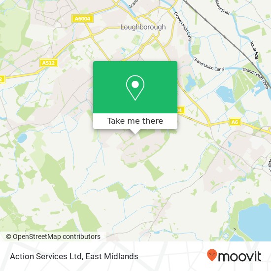 Action Services Ltd map