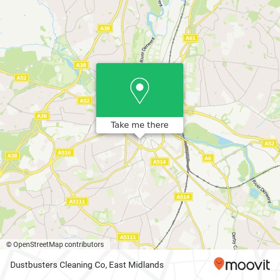 Dustbusters Cleaning Co map