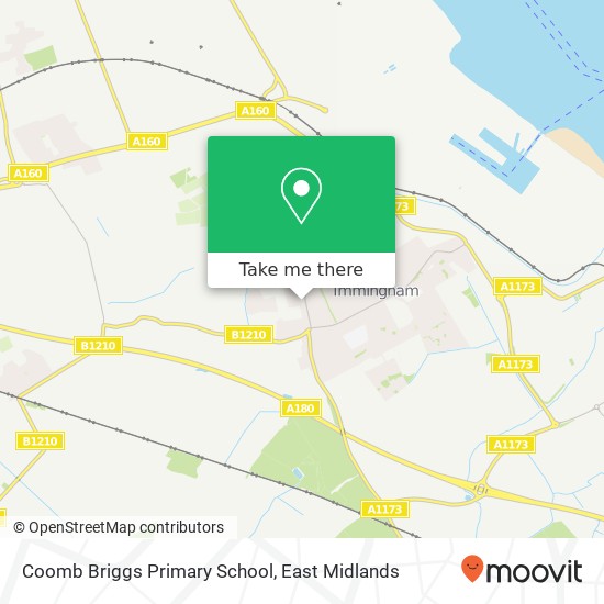 Coomb Briggs Primary School map