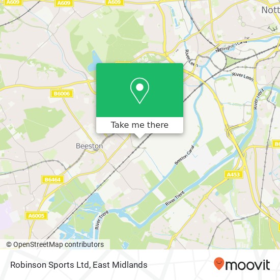 Robinson Sports Ltd map