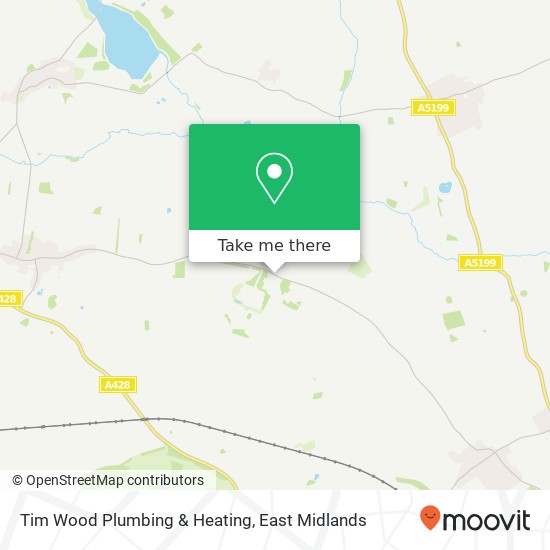 Tim Wood Plumbing & Heating map