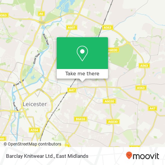 Barclay Knitwear Ltd. map