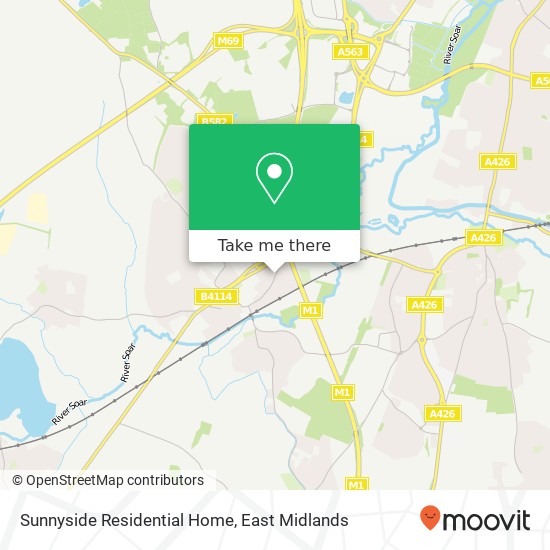 Sunnyside Residential Home map