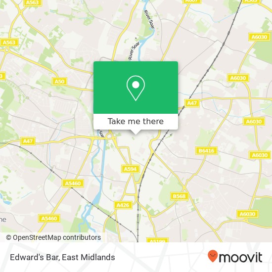 Edward's Bar map