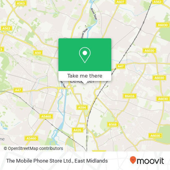 The Mobile Phone Store Ltd. map