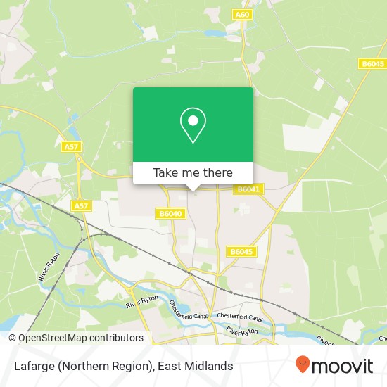 Lafarge (Northern Region) map