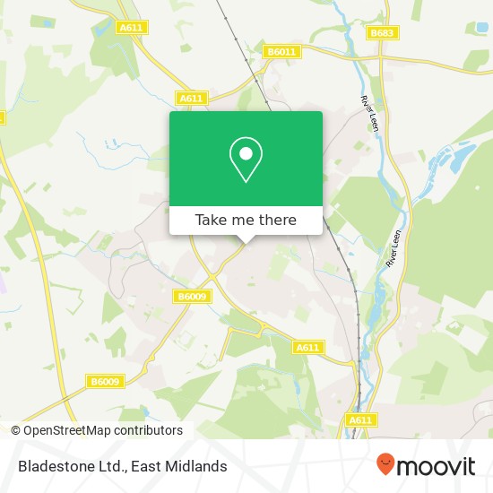 Bladestone Ltd. map