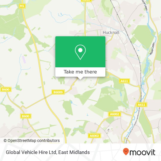 Global Vehicle Hire Ltd map