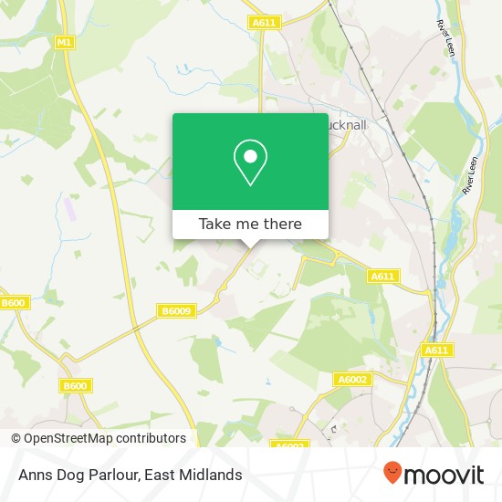 Anns Dog Parlour map