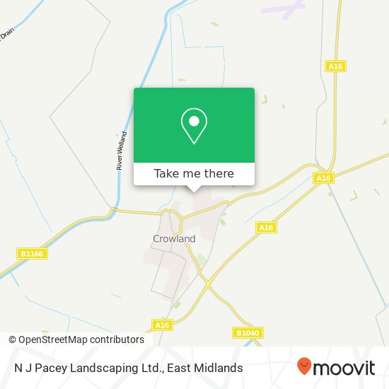 N J  Pacey Landscaping Ltd. map