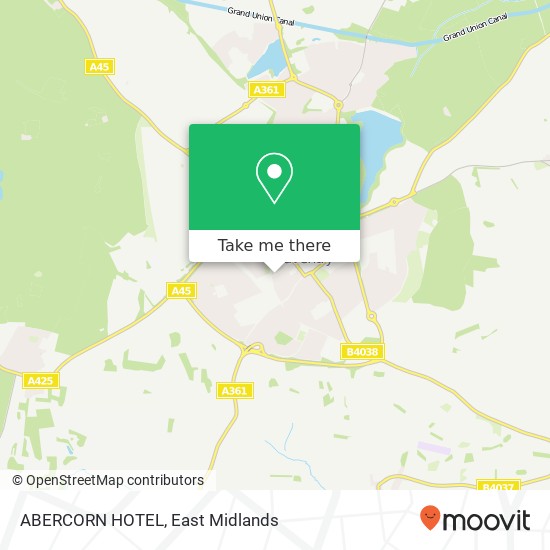 ABERCORN HOTEL map
