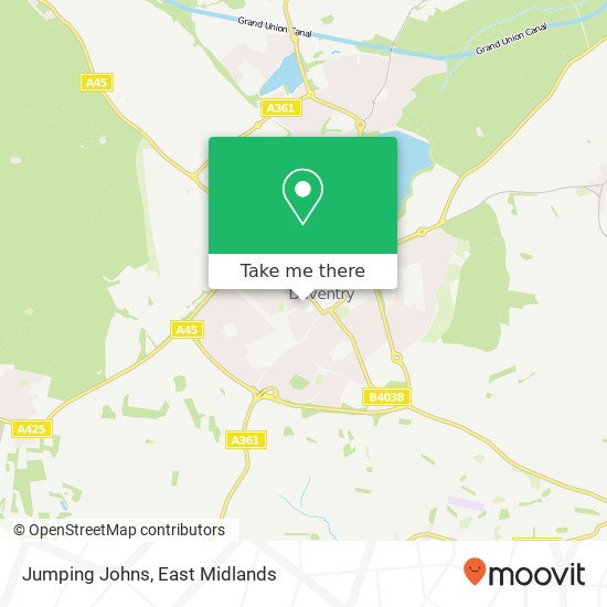 Jumping Johns map