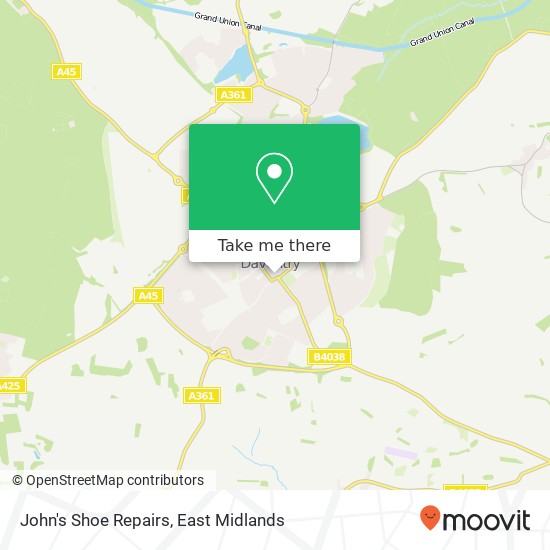 John's Shoe Repairs map