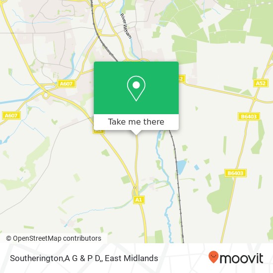 Southerington,A G & P D, map