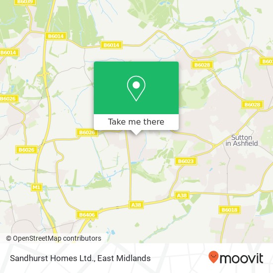 Sandhurst Homes Ltd. map