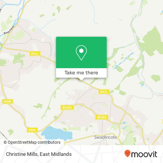 Christine Mills map