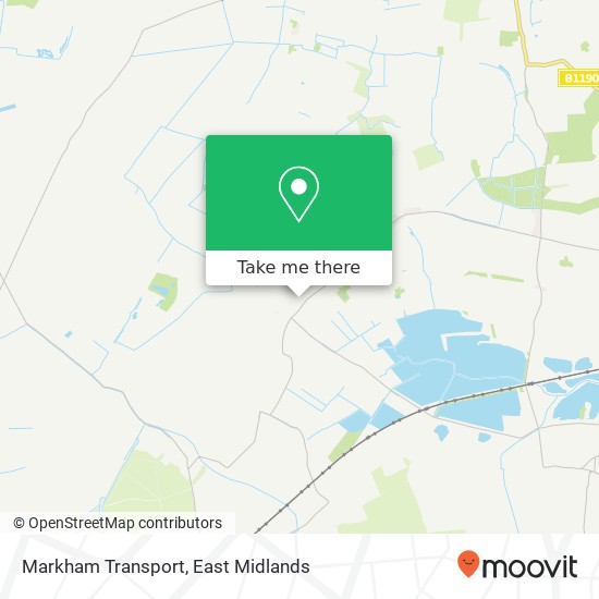 Markham Transport map