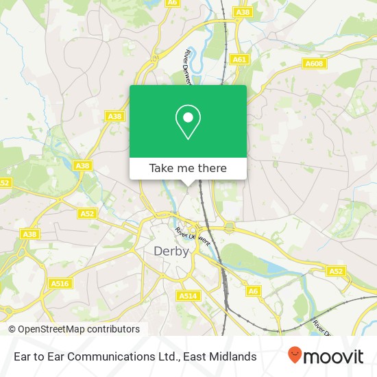 Ear to Ear Communications Ltd. map