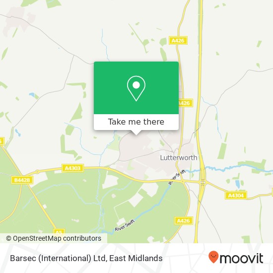 Barsec (International) Ltd map
