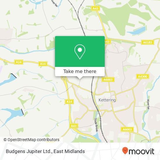 Budgens Jupiter Ltd. map