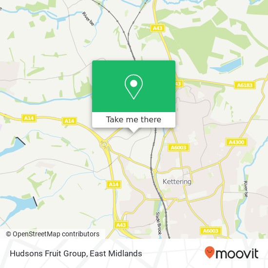 Hudsons Fruit Group map