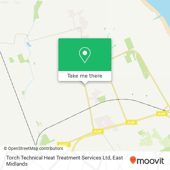 Torch Technical Heat Treatment Services Ltd map