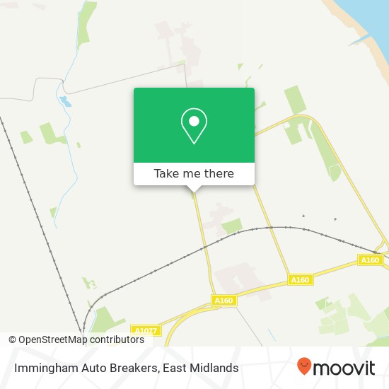 Immingham Auto Breakers map